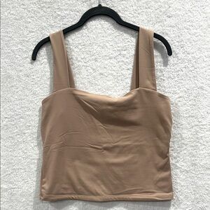 Abercrombie & Fitch Brown Crop Top - Large